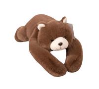 ArtisanVerse Hug a Lumps Weighted Teddy Bear, Adult Anxiety Relief & Sleep Aid, Soft Plush Huggable Pillow for Stress & Comfort(Brown Bear,45CM)