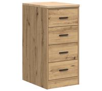 (artisian oak, 40 x 51 x 85 cm) vidaXL Garage Storage Cabinet Smoked Oak 30x51x85 cm Solid Wood Pine cabinet