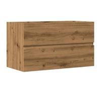 (artisian oak, 90 x 38.5 x 45 cm) vidaXL Sink Cabinet Bathroom Vanity Unit Wall Storage Cupboard Engineered Wood