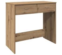 Desk Writing Working Computer Table Artisian Oak Engineered Wood vidaXL