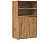 (artisian oak) vidaXL Highboard Sideboard Side Cabinet Cupboard Artisian Oak Engineered Wood