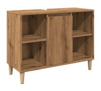 (artisian oak) vidaXL Sink Cabinet Vanity Unit Storage Under Sink Cabinet Engineered Wood