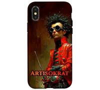 Artisokrat - Red Elegance Case for iPhone X/XS