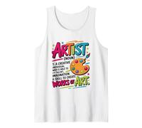 Artist A Creative Individual Who is Able to Use, Artist Tank Top
