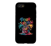 Artist Art Make Art Painter Teacher Artsy Pour Your Art Out Case for iPhone SE (2020) / 7/8
