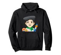 Artist Costume Pullover Hoodie