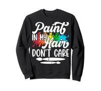 Artist drawing retro vintage gifts for drawing artists Sweatshirt