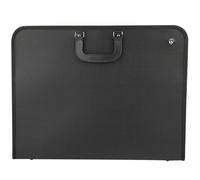 Artist Drawing Storage Bag with Handle, 46x35x3cm Black Art Bag | 600D Oxford Fabric, Carries A3 Sheets and Drawing Boards, Lightweight Choice for Architecture Students, Illustrators
