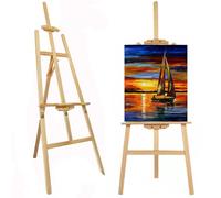 Artist Easel Large Tripod Floor Adjustable Display Art Painting Stand 175cm/69inch