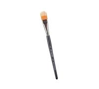Artist-Grade Watercolor Brush for Mountain Landscapes, Delicate Inks & Wash Techniques, Oval Tip Design Landscape Art Paintbrush