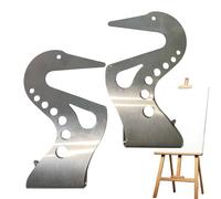 Artist Hand Support Bridge, Adjustable Easel Hand Rest Support Bar, Metal Artist Lean Bridge,Self-Locking Gravitys ArtistWrist Rest Stand,Adjustable Height & Angle for Sketching, Drawing & Painting