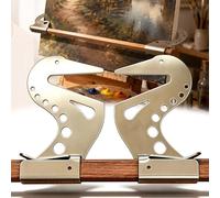 Artist Hand Support Bridge Adjustable, Height & Angle Adjustable Goodbye to Hand Fatigue While Draw, Adjustable Easel Hand Rest Support Bar for Canvas, Detail, Acrylic & Oil Painting (No Stick,1)