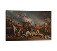 Artist John Trumbull Historical (99) Canvas Poster Wall Art Poster Suitable for Room Aesthetics And Decoration Bedroom And Living Room Frame-style 12x18inch(30x45cm)