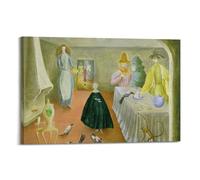 Artist Leonora Carrington (19) Canvas Poster Wall Art Poster Suitable for Room Aesthetics And Decoration Bedroom And Living Room Frame-style 16x24inch(40x60cm)