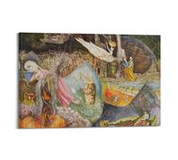 Artist Leonora Carrington (27) Art Canvas Poster Bedroom Living Room Decoration Painting Frame-style 16x24inch(40x60cm)