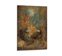 Artist Leonora CarringtonCanvas Wall Art, Aesthetic Poster Print for Bedroom & Home Decor, Modern Painting08x12inch(20x30cm)