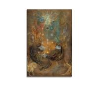 Artist Leonora CarringtonCanvas Wall Art, Aesthetic Poster Print for Bedroom & Home Decor, Modern Painting08x12inch(20x30cm)