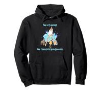 Artist Messy Creative Art Supplies Humor Quote Pullover Hoodie