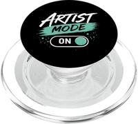 Artist Mode On Creative Design Funny Graphic Designer Music PopSockets PopGrip for MagSafe