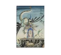 Artist Nielsen Kay (26) Art Posters Are Suitable for Decorating Living Room, Bedroom, Study, Restaurant, Corridor, Children's Room, EtcUnframe-style 16x24inch(40x60cm)