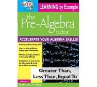 Artist Not Provided - Pre-Algebra Tutor: Learning By Example - Greater Than, Less Than, Equal To [DVD] [2007] [NTSC]