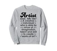 Artist Noun Definition Creative Kids Boys Girls Dictionary Sweatshirt