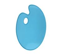 Artist Paint Palette Resin Mold Oval Palette Silicone Mold Painting Epoxy for Craft Tool Making Supply Resin Tray Molds Silicone Oval