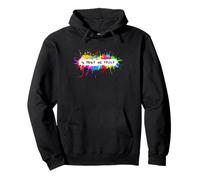Artist Paint Trust Creative Painting Quote Brush Lettering Pullover Hoodie