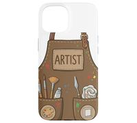 Artist Painter Art Teacher Fine Arts Halloween Apron Costume Case for iPhone 15