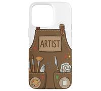 Artist Painter Art Teacher Fine Arts Halloween Apron Costume Case for iPhone 15 Pro Max