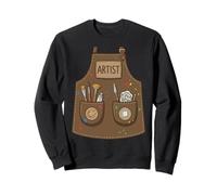 Artist Painter Art Teacher Fine Arts Halloween Apron Costume Sweatshirt