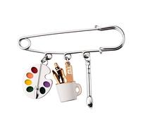 Artist Palette Brooch Pin Gifts for Art Lovers Art Birthday Gifts for Best Friend Art Teacher Gifts for Women Men Son Daughter Christmas Gifts for Artists Art Palette Pin gifts for Painters