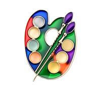 Artist Palette Brooch Pin Gifts for Artists Painters
