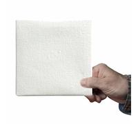 Artist Panel Lightweight Framed Blank Canvas Painting Stiff Card Watercolor Canvases Boards Acid Free Beginners Professionals Stretcher Arts Work White Frame Panels L20 X W20 X D0.3cm (Pack of 2)