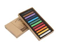 Artist Pastels, Assorted Colors Soft Pastel Set Square Sketch Pastel Chalk for Students Beginners Professionals(12 Colors)