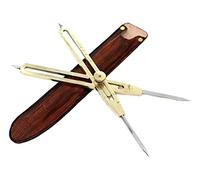 Artist Proportional Scale Divider Drawing Tool Professional 9” Long Solid Brass with Heavy Duty Steel Point