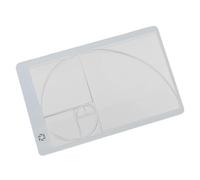 Artist View Finder Tool - Portable Composition Viewfinder, Lightweight Golden Ratio Tool | Multi-Functional Compact View Finder for Outdoor Artists Photographers Urban Art Projects, 8.5x5x0.2cm