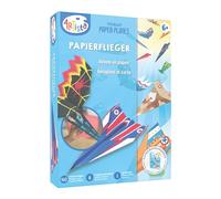 ARTISTA Craft Kit Paper Flyer, DIY Kit for Children, Creative Set in Practical Storage Box