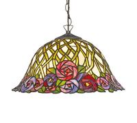 Artistar Hanging lamp Melika in the Tiffany style
