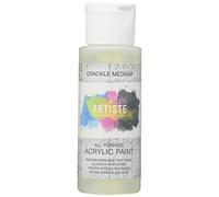 Artiste Acrylic Crackle Medium 59ml 2Oz, quick-drying professional art, craft and hobby artists medium, Speciality medium ensures your make stands out from the crowd, cover all surfaces with ease, ideal for travel artists
