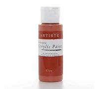 Artiste Acrylic Paint 59ml 2Oz Clay, Quick-Drying Professional Art, Craft and Hobby Artists Paint, Vibrant Colour, Water-Based Paints Cover All Surfaces with Ease, Ideal for Travel Artists