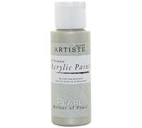 Artiste Acrylic Paint Medium 59ml 2Oz Mother Of Pearl, Quick-Drying Professional Art, Craft And Hobby Artists Paint, Vibrant Colour, Water-Based Paints Cover All Surfaces With Ease, Ideal For Travel Artists