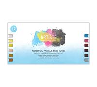 Artiste Jumbo Oil Pastels - Skin Tones - Pack of 12