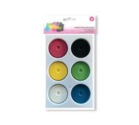 Artiste Watercolour Paint Blocks 6 Colours Assorted DOA 771005