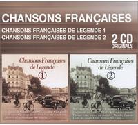 Artistes Divers - Coffret 2 CD : Chansons françaises de légendes 1 / Chansons françaises de légendes 2