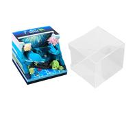 Artistic 2026 Schedule Book with Elegant Sea Creature Cutouts Ideal for Organized Professionals Time Management Tool