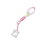 Artistic Acrylic Keychain With Pixel Filter Pattern Sturdy Lightweight Accessory For Keys Or Bag Charm Multifunctional Keychain Decors