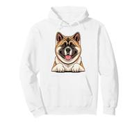 Artistic Akita Puppy Japanese Canine Guard Working Akita Pullover Hoodie