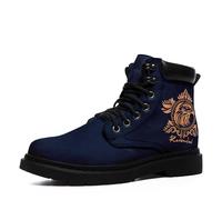Artistic Ankle Boots for Women - Vibrant Mandala, Floral, Abstract Prints, Slip-Resistant, Comfortable for Fall & Winter