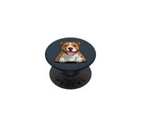 Artistic Blue Red Heeler Herding Australian Cattle Dog PopSockets Adhesive PopGrip